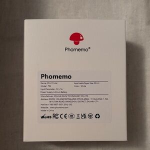 Phomemo White Mini Printer